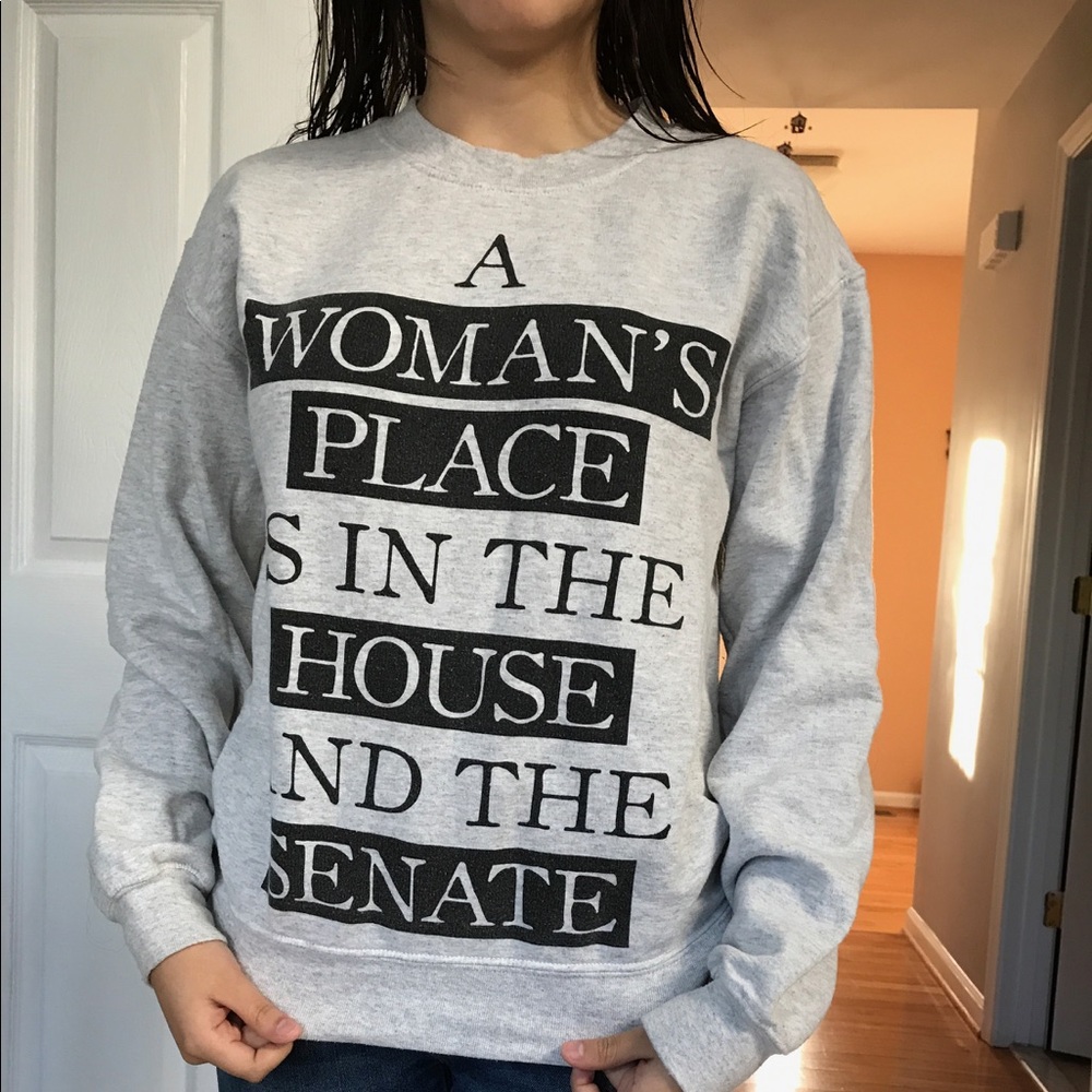 Crewneck Sweatshirt (A Woman's Place)